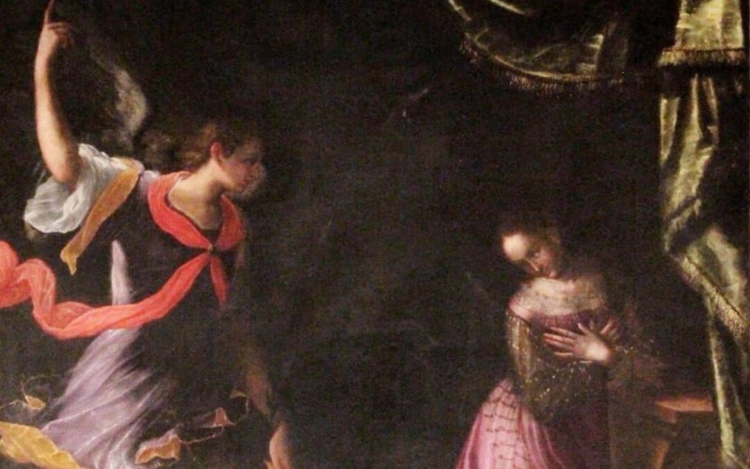 L’Annunciazione di Lavinia Fontana su Wikipedia