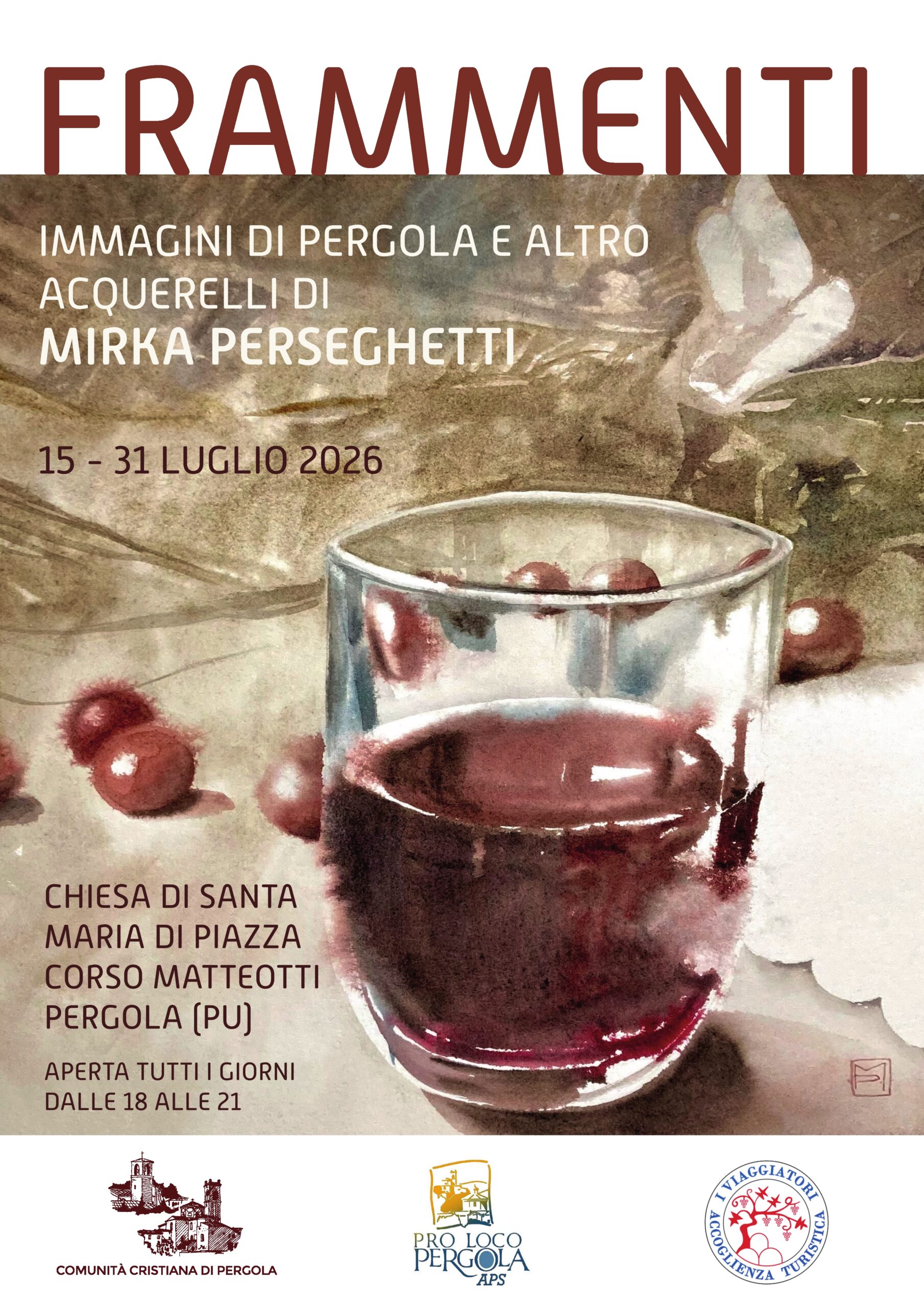 Frammenti - Immagini di Pergola e altro di Mirka Perseghetti