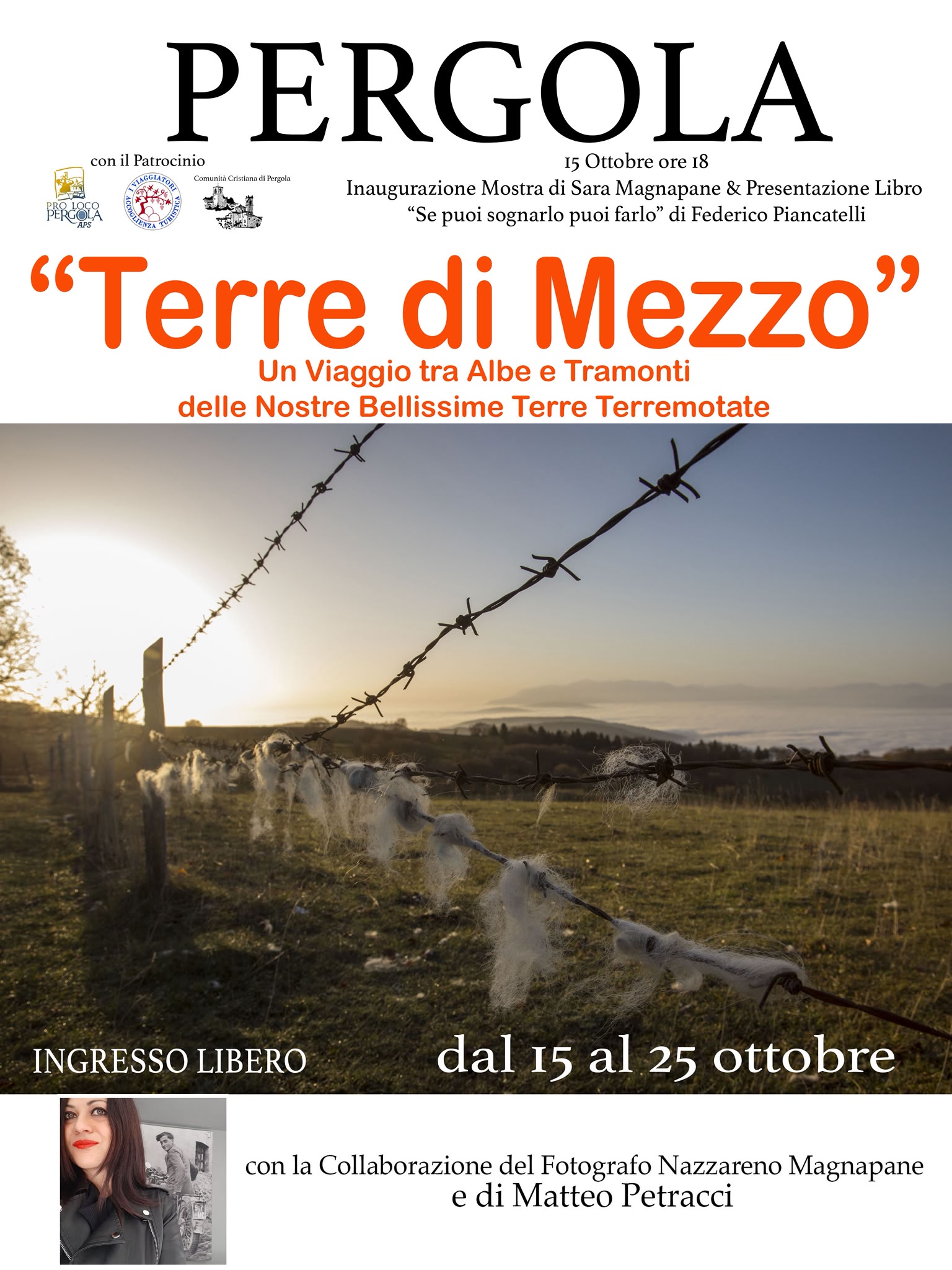 Terre di mezzo:un viaggio tra albe e tramonti delle nostre bellissime terre terremotate